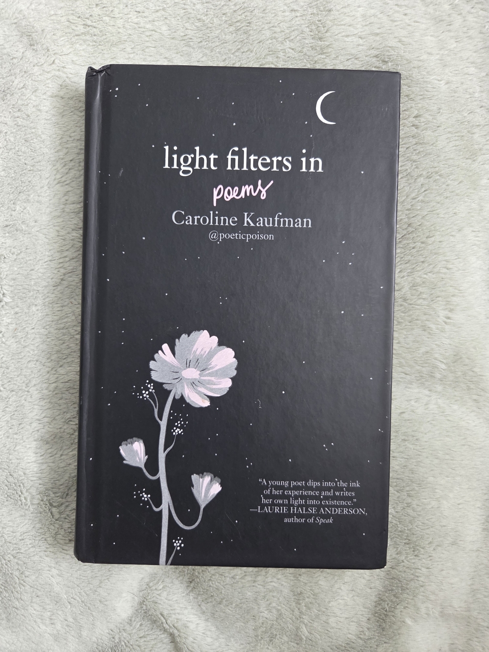 - Light Filters in Poems (Black with Pink Accents)